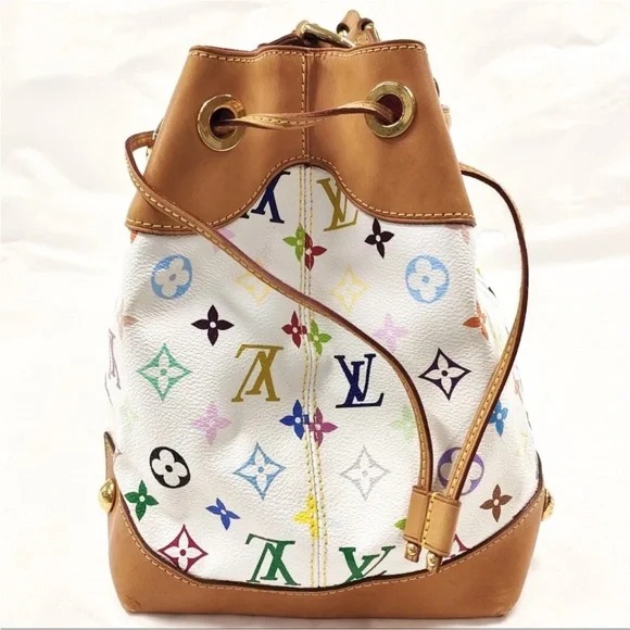 Louis Vuitton Ursula Multicolor Bag. EUC.bright color and clean in and out. - Picture 5 of 16